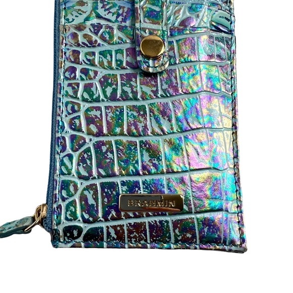 Brahmin Credit Card Wallet Wonderland Melbourne - Picture 14 of 15